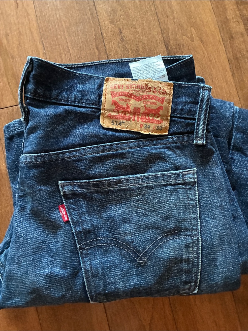 Levi's Men's Indigo Slim Straight Jeans